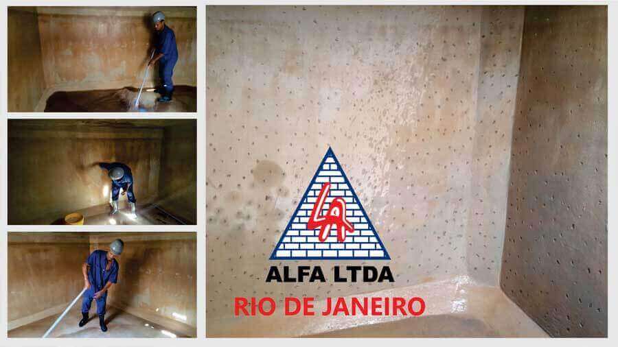 Limpeza de caixa d’água na região Rua Palmira Gomes - RJ